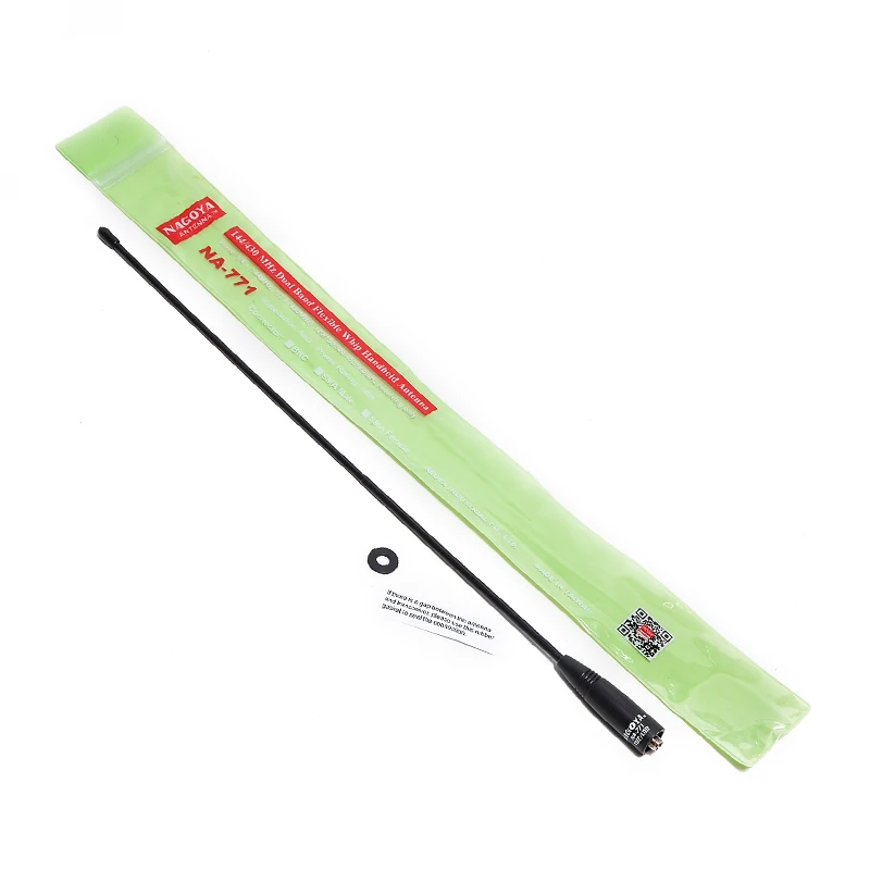 

2PCS NAGOYA NA-771 SMA Female Antenna for BAOFENG UV-5R UV-82 GT-3TP BF-888S UV-S9 BF-V9 Two Way Radio Walkie Talkie