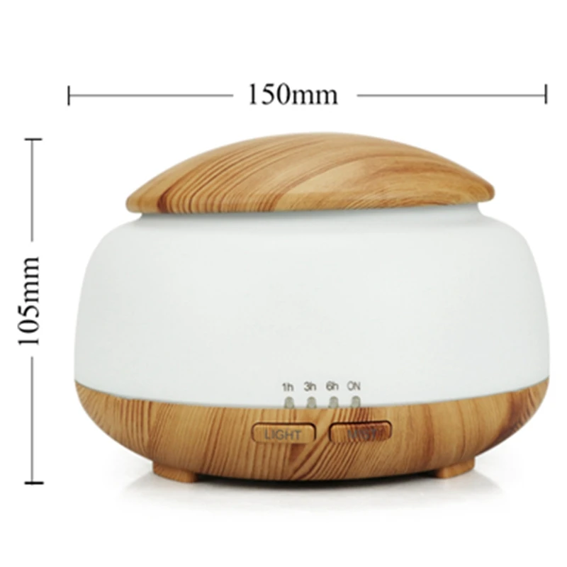 300Ml Air Humidifier Essential Oil Diffuser Led Aroma Aromatherapy Quiet Living Room Office With Us Plug | Дом и сад
