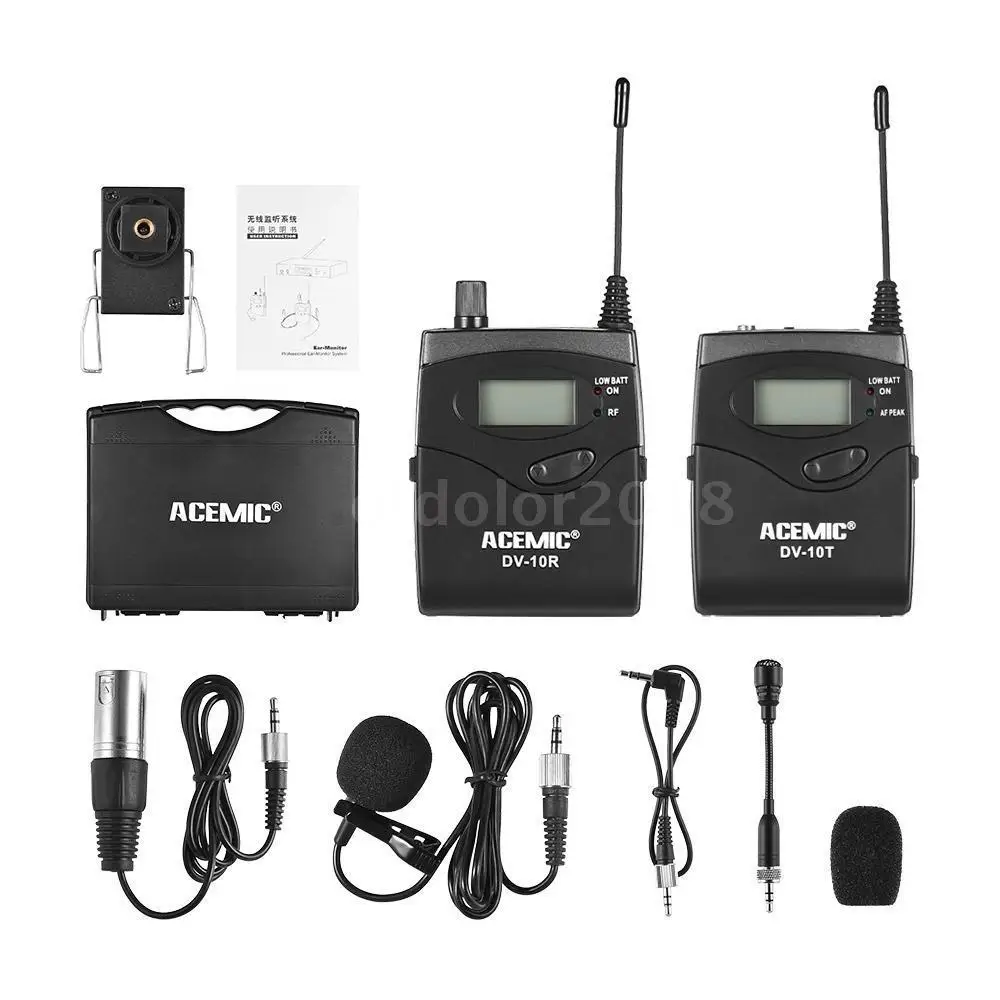 ACEMIC DV 10 профессиональная система наблюдения за ушами беспроводной передатчик