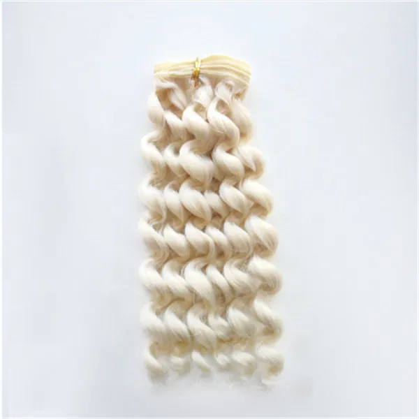 3 Куклы парики волосы 1 шт. 20 см волосы утки для Kurhn BJD SD Pullip Blyth американская Кукла Высокая температура волокна куклы аксессуары DIY Волосы - Цвет: 3