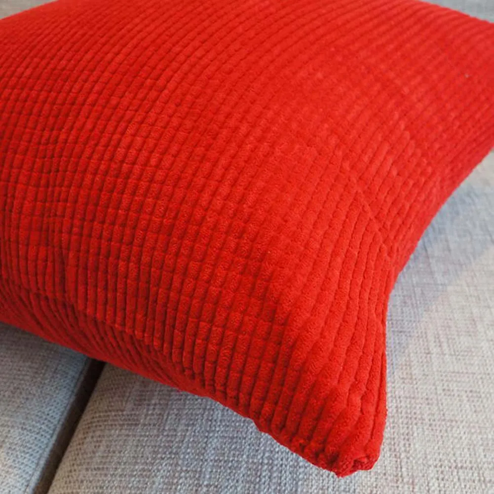 Наволочка для подушки дома дивана домашний декор наволочка очень красная 40 см *