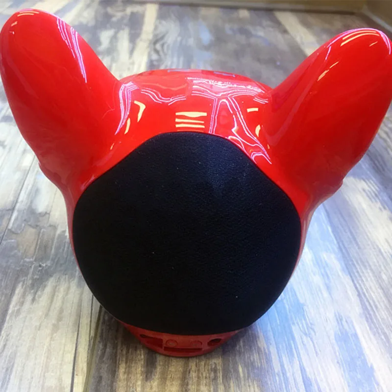Мультфильм Aero bull собака беспроводной Bluetooth Динамик Сенсорный HIFI открытый личности Портативный мини собака голова портативный подарок аудио