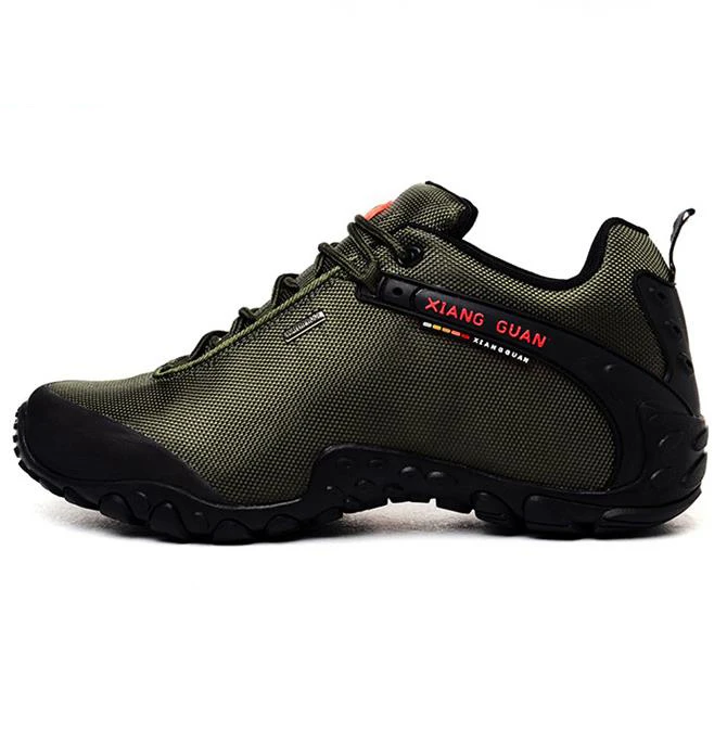 Army Green XIANG GUAN оригинальная Мужская Спортивная обувь для занятий спортом на открытом воздухе, обувь для бега, кроссовки, мужская обувь для путешествий, Прямая поставка 81283 - Цвет: Army Green
