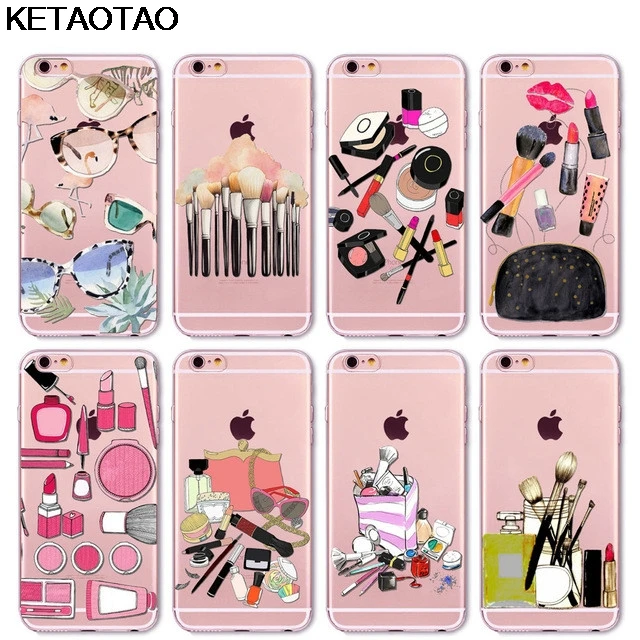 KETAOTAO модные красивые чехлы для телефонов iPhone 4S 5C 5S 6 6S 7 8 Plus X Чехол кристально
