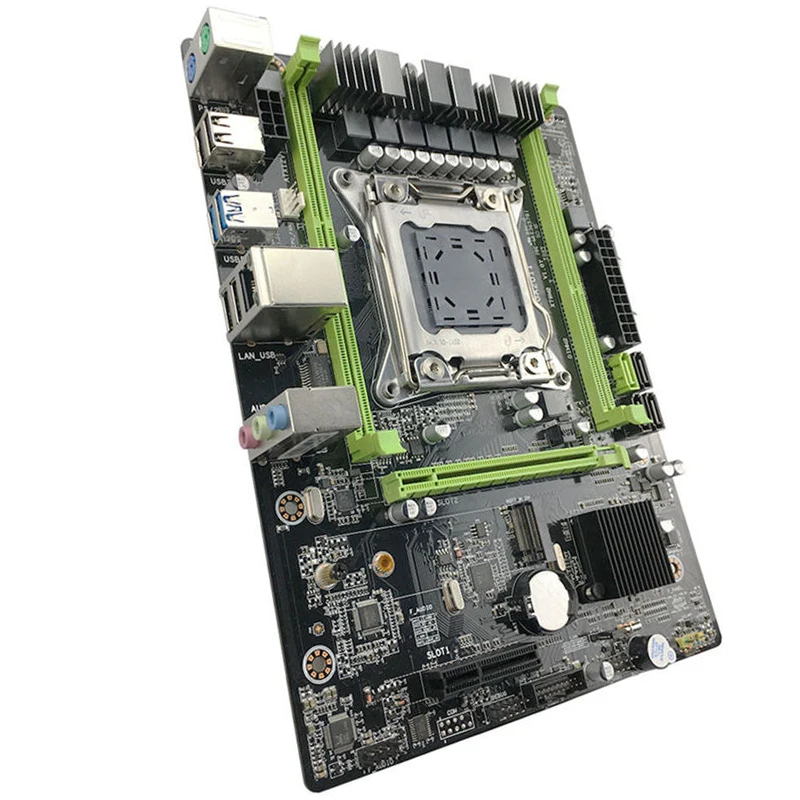 Материнская плата X79 M2 Lga2011 Atx Usb3.0 Sata3 Pci E Nvme M.2 Ssd поддержка памяти Reg Ecc и процессора