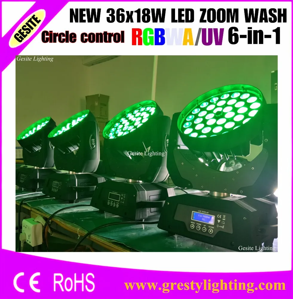 1 шт. хит продаж 36x18 6в1 led moving head dmx сценическое dj освещение|best lighting|dj lightlyre |