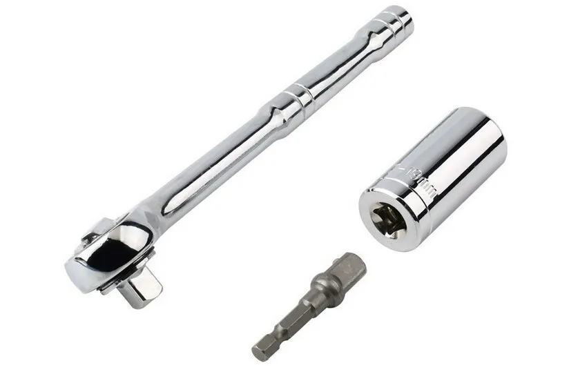 

Universal Torque Wrench Tool Set Head Socket Sleeve 7-19mm Power Drill Ratchet Bushing Spanner Key Magic Multi Hand Tools Set