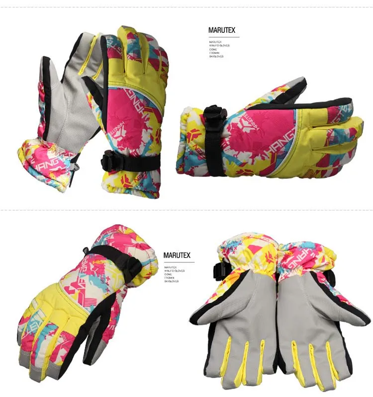 Glv 802 Youth warm winter ski gloves outdoor cycling | Спорт и развлечения