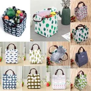 NOENNAME_NULL изолированная сумка для завтрака для взрослых и детей, сумка для завтрака, термокулер, сумка для пикника, дорожная сумка для еды