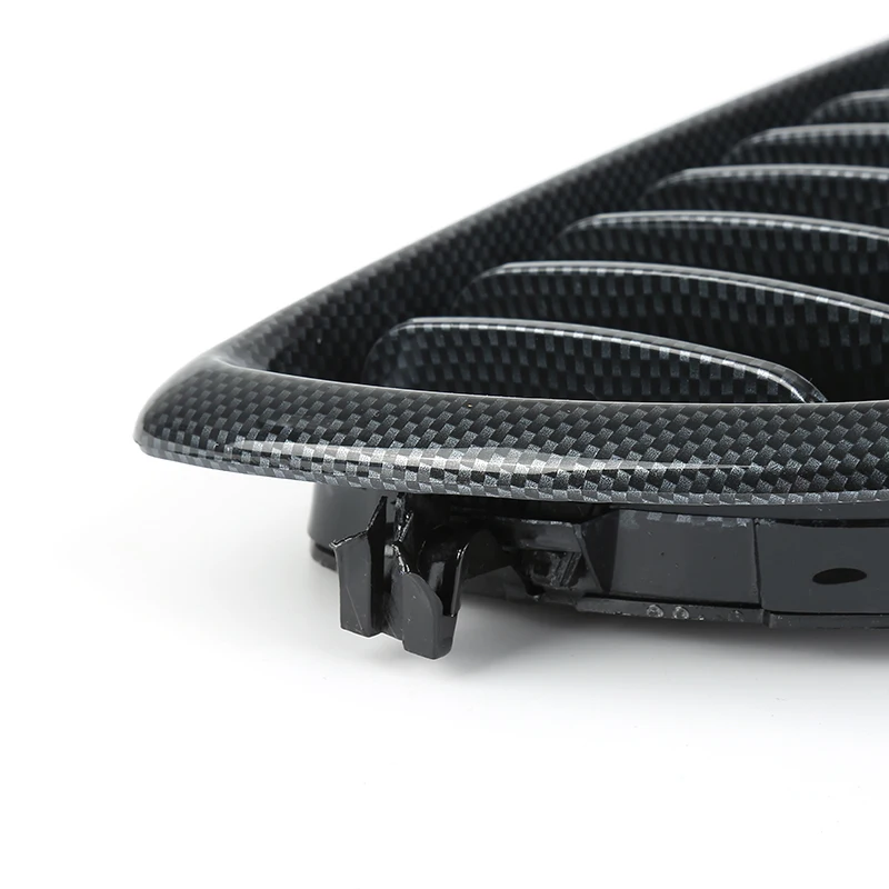 Liplasting 2 шт. углеродное волокно радиатор Сменные Гонки Грили для BMW E46 седан/Touring