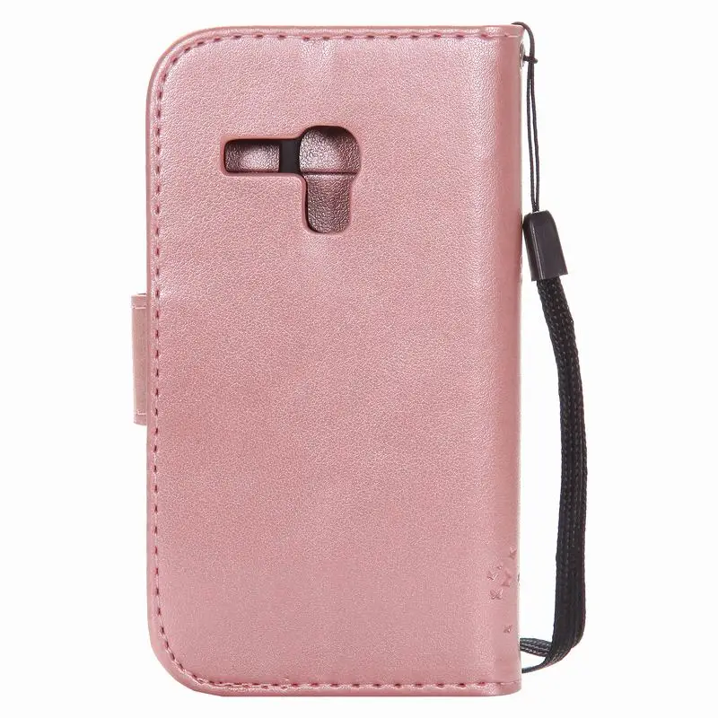 Для Hoesje samsung Galaxy S3 мини чехол откидная крышка 3D Кот дерево кожаный чехол для телефона для samsung Galaxy S3 Mini i8190 Чехол подставка