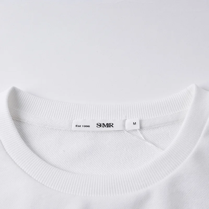 SEMIR короткий свитер новая мода хлопковая одежда для женщин Весна 2018 с длинными