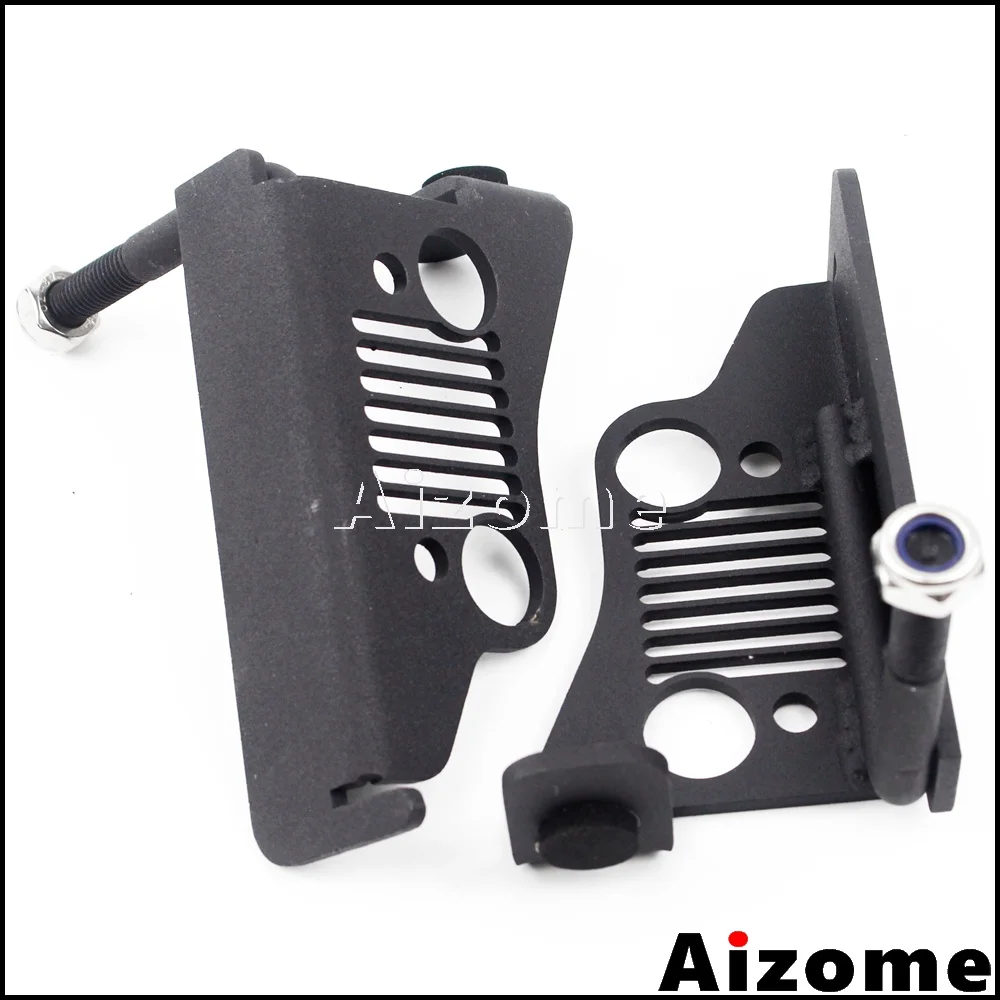 1 пара автомобильные Подножки педаль дверные ступени петли для Jeep Wrangler JK 2DR JKU 4DR