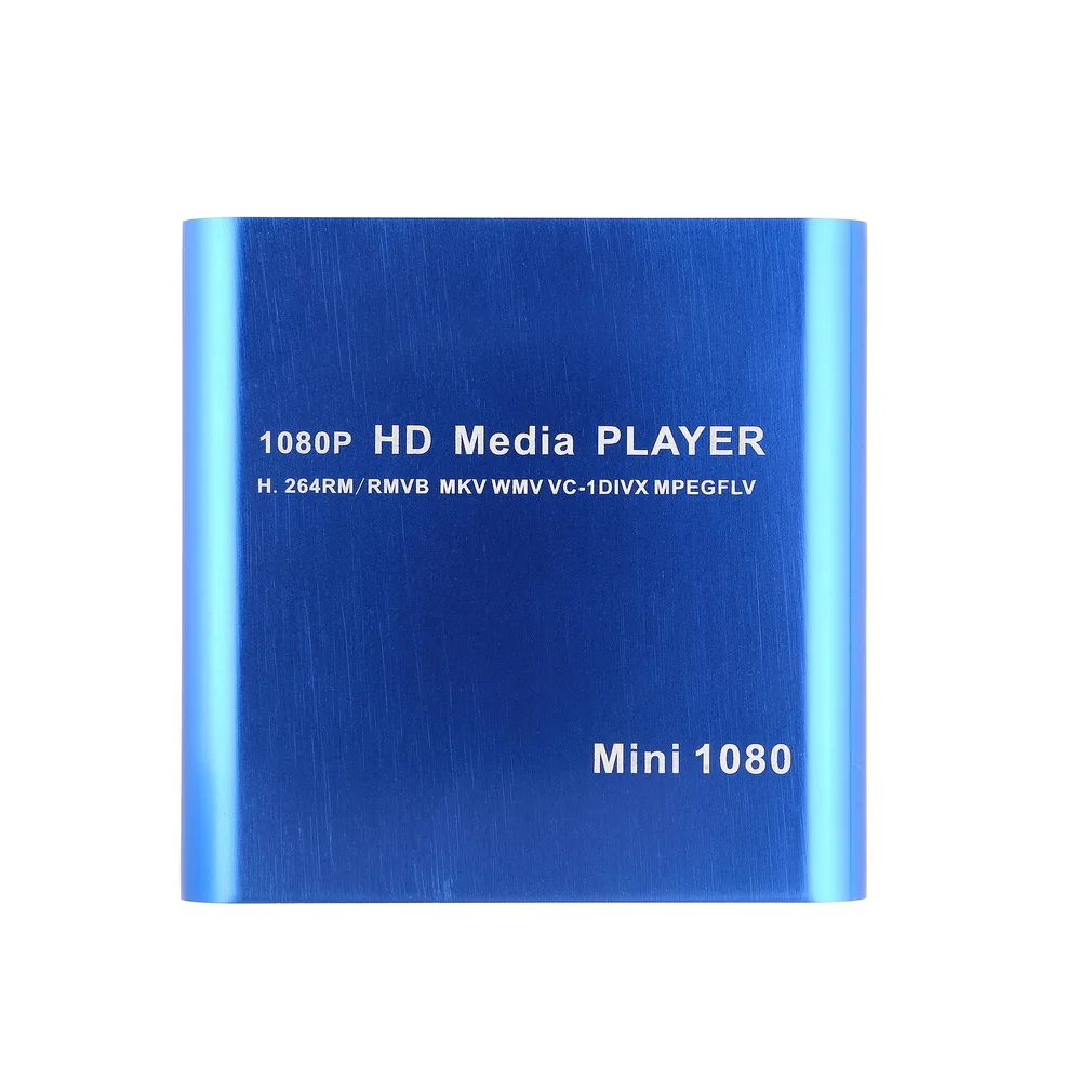 Один 1080 P HDD Мути функция СМИ RMV MP4 AVI FLV Player MKV/H.264/RMVB Full HD с хостом USB кард ридер
