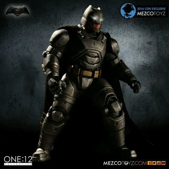 Mezco Armor Batman One:12 Collective высокое качество BJD Игрушки для мальчиков | и хобби
