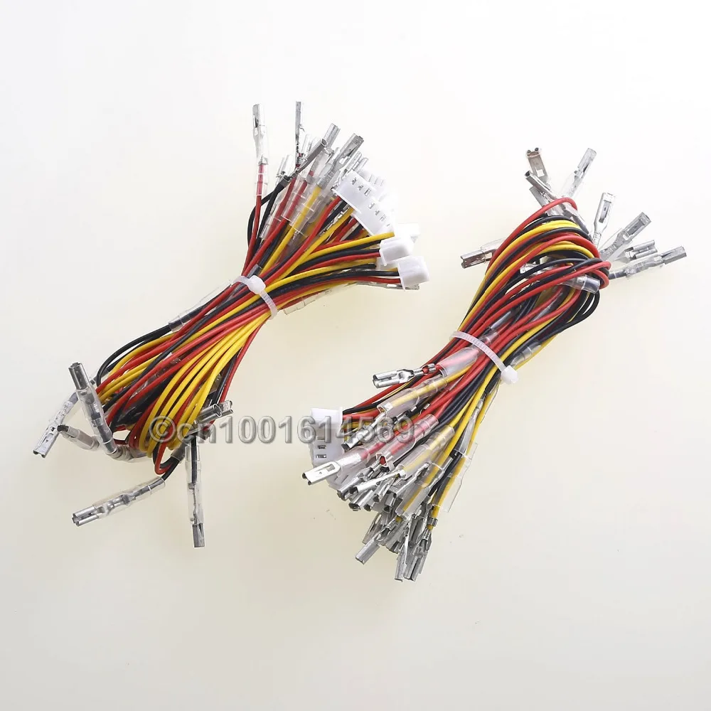 Новинка Easyget 20 шт./лот см 3Pin светодиодная подсветка кнопочные провода аркадные