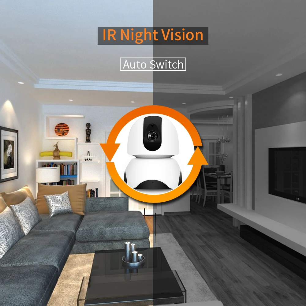 1080P Full HD WiFi ip-камера беспроводная домашняя камера с ночным видением Обнаружение