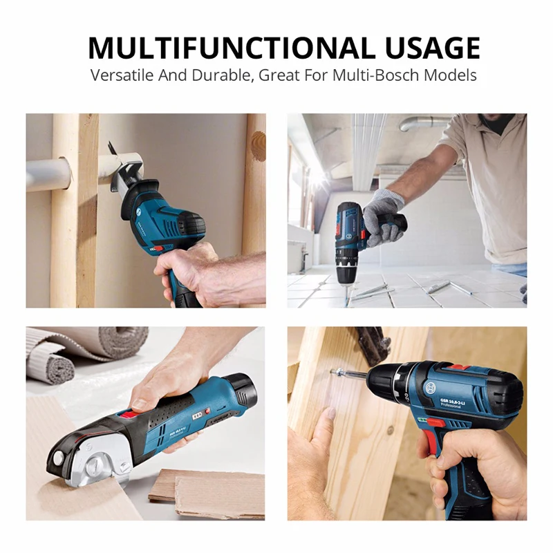 Перезаряжаемый литий ионный аккумулятор для bosch 2 2000 GSB GSR PS BAT411 10 8 607 мАч 412