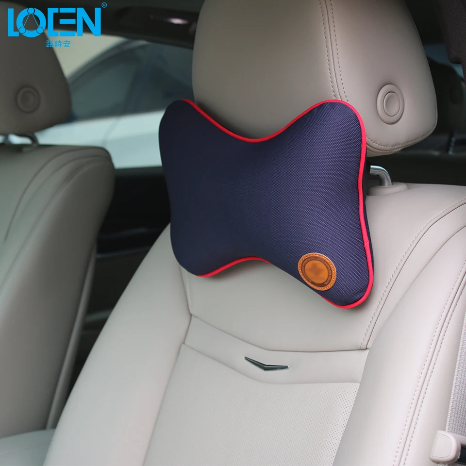 1 шт. универсальные подушки для подголовника автомобиля с памятью из хлопка в