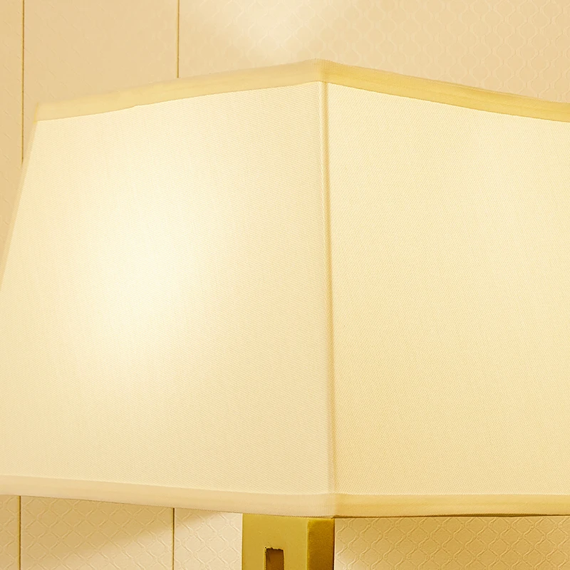 Металлическая железная золотистая настольная лампа TUDA круглой формы для спальни