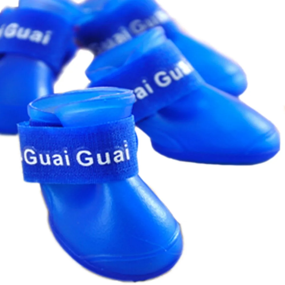 Водонепроницаемые резиновые ботинки для домашних животных|dog candy|dog bootiespet shoes |