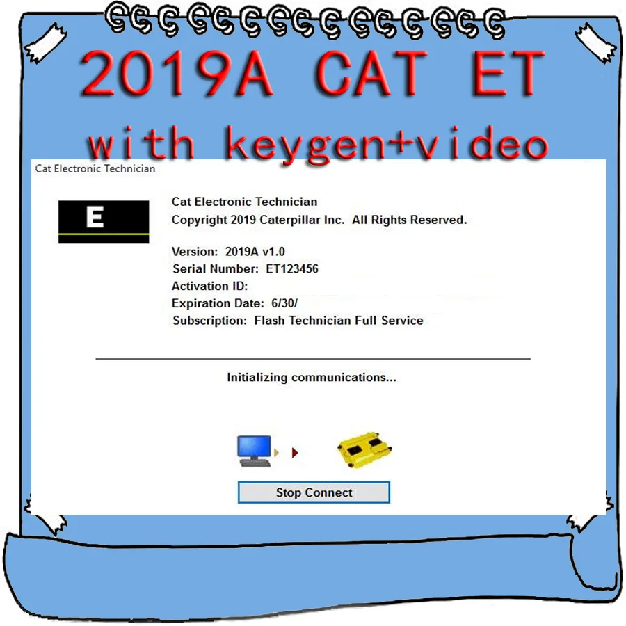 Для Caterpillar 2019 Cat ET ET3 электронный технический диагностический Программное
