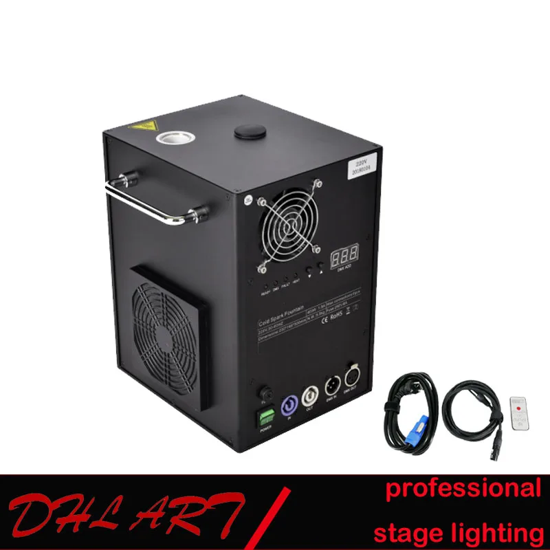 

Cold Spark Machine 400W DMX Remote Safety Indoor for Wedding Party Fountain Fireworks In Professional