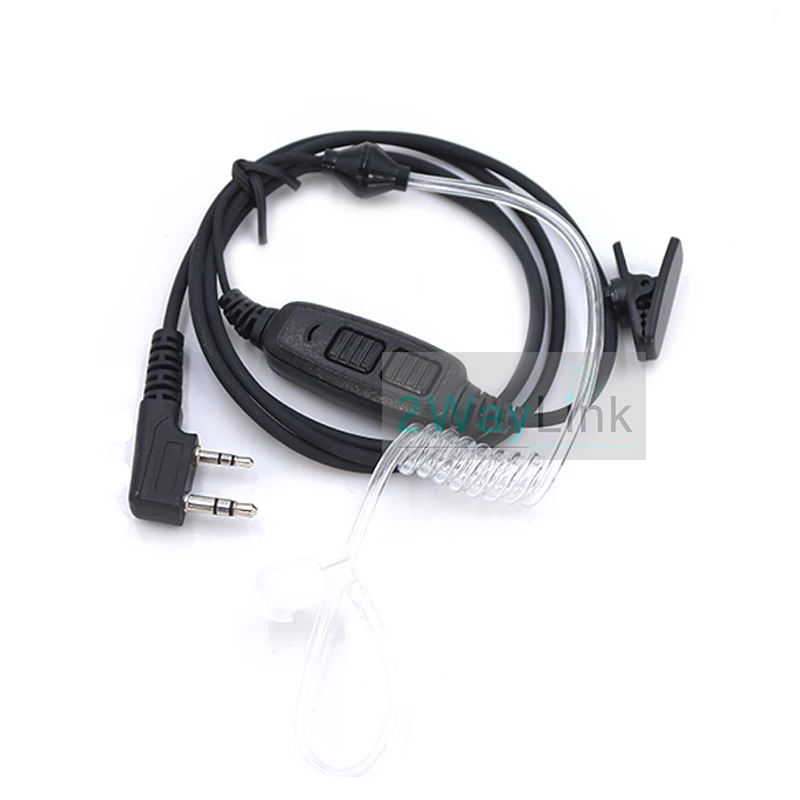 Dual PTT UV-82 Acoustic Headset/Microphone for Plus UV-8 UV82L UV-89 UV-82TP GT-5TP UV-82HP UV-82HX Air Tube Earpiece | Мобильные