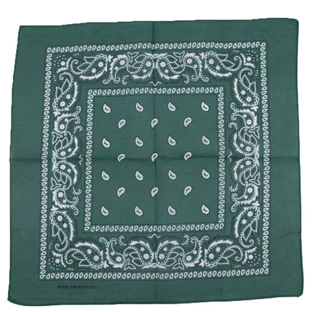 55 см * хлопок хип-хоп Пейсли Бандана головной платок |