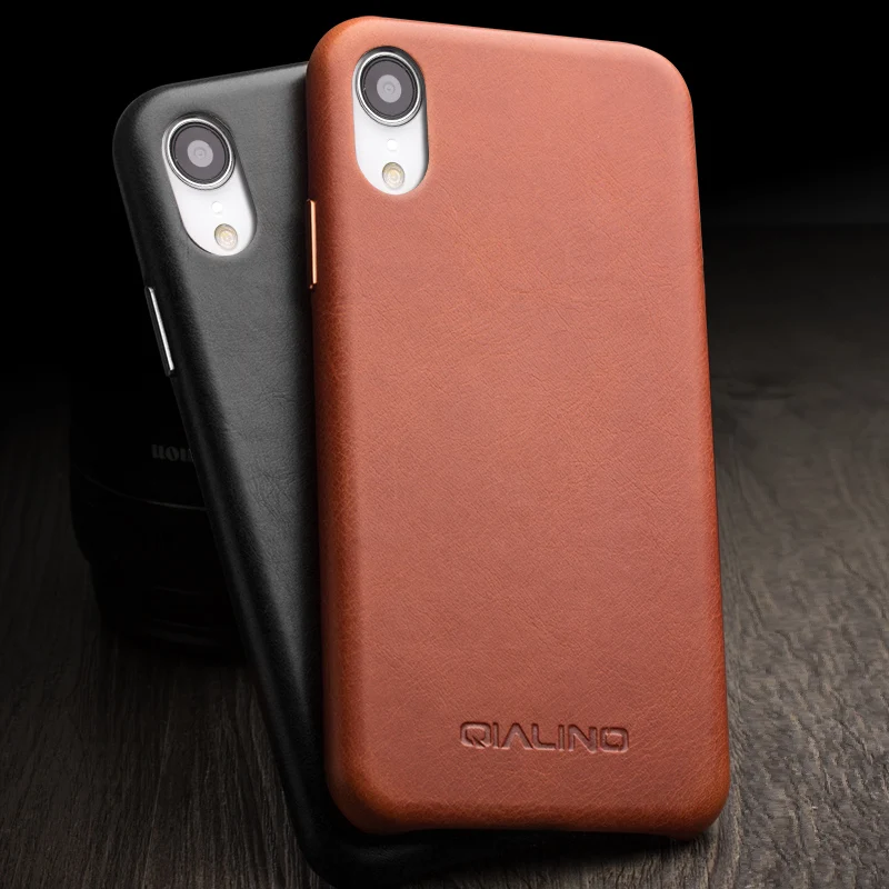 Настоящая натуральная коровья кожа брендовая задняя крышка для iphone XS XR MAX