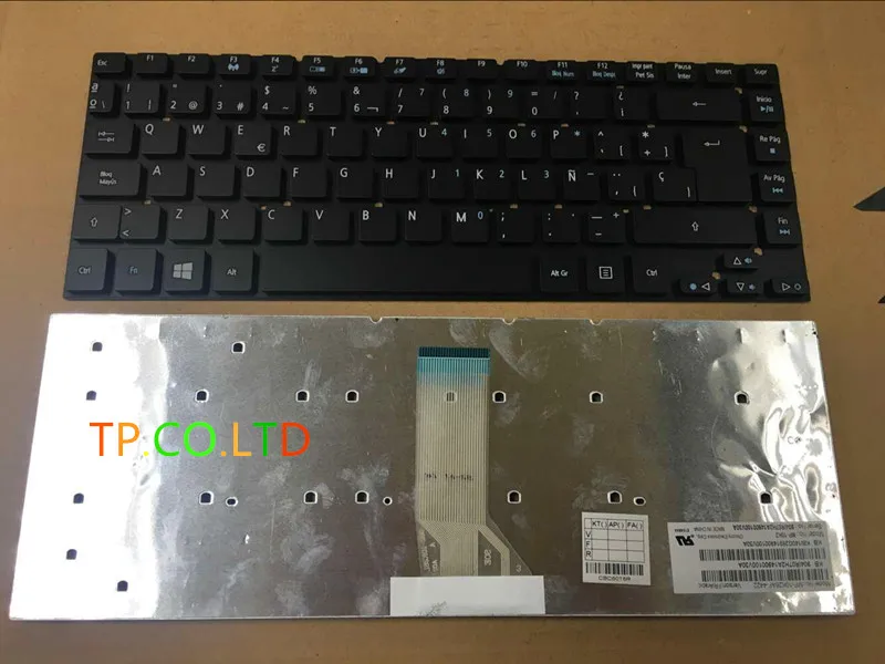 

For Acer Aspire E1-472G E1-472P E1-472PG ES1-511 Laptop Keyboard Spanish Teclado