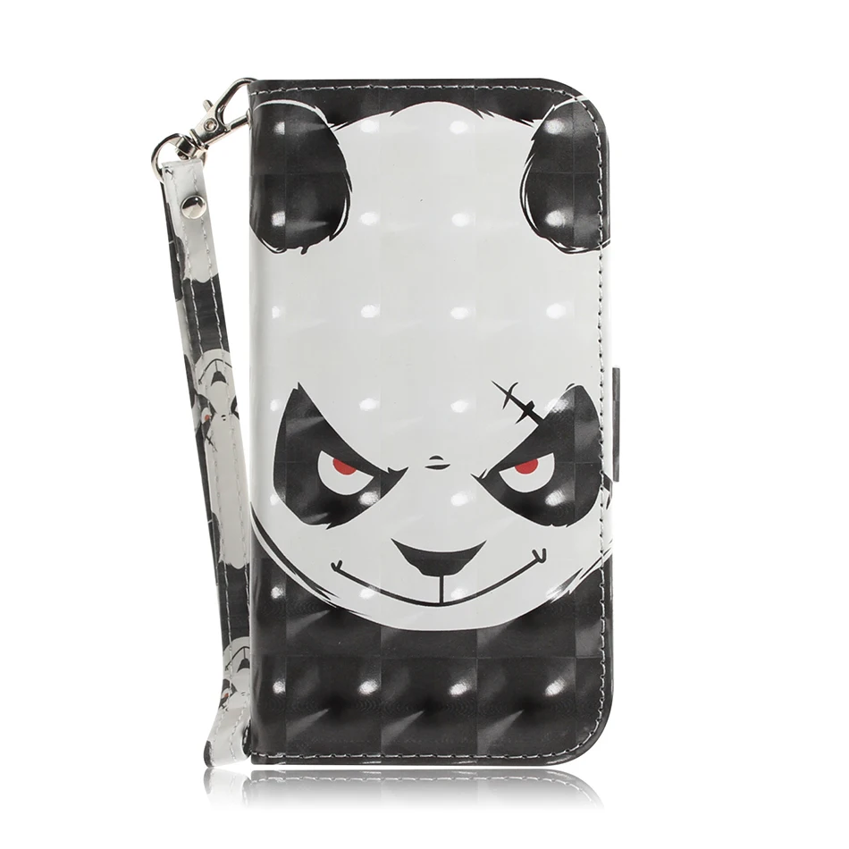 Angry Bear Флип Чехол Для samsung Galaxy J330 J530 J3 J4 Plus J6 Prime J8 J5 J7 Pro S8 A8 A6 A7 A9 Чехол-книжка с бумажником в C42 - Цвет: Angry Bear
