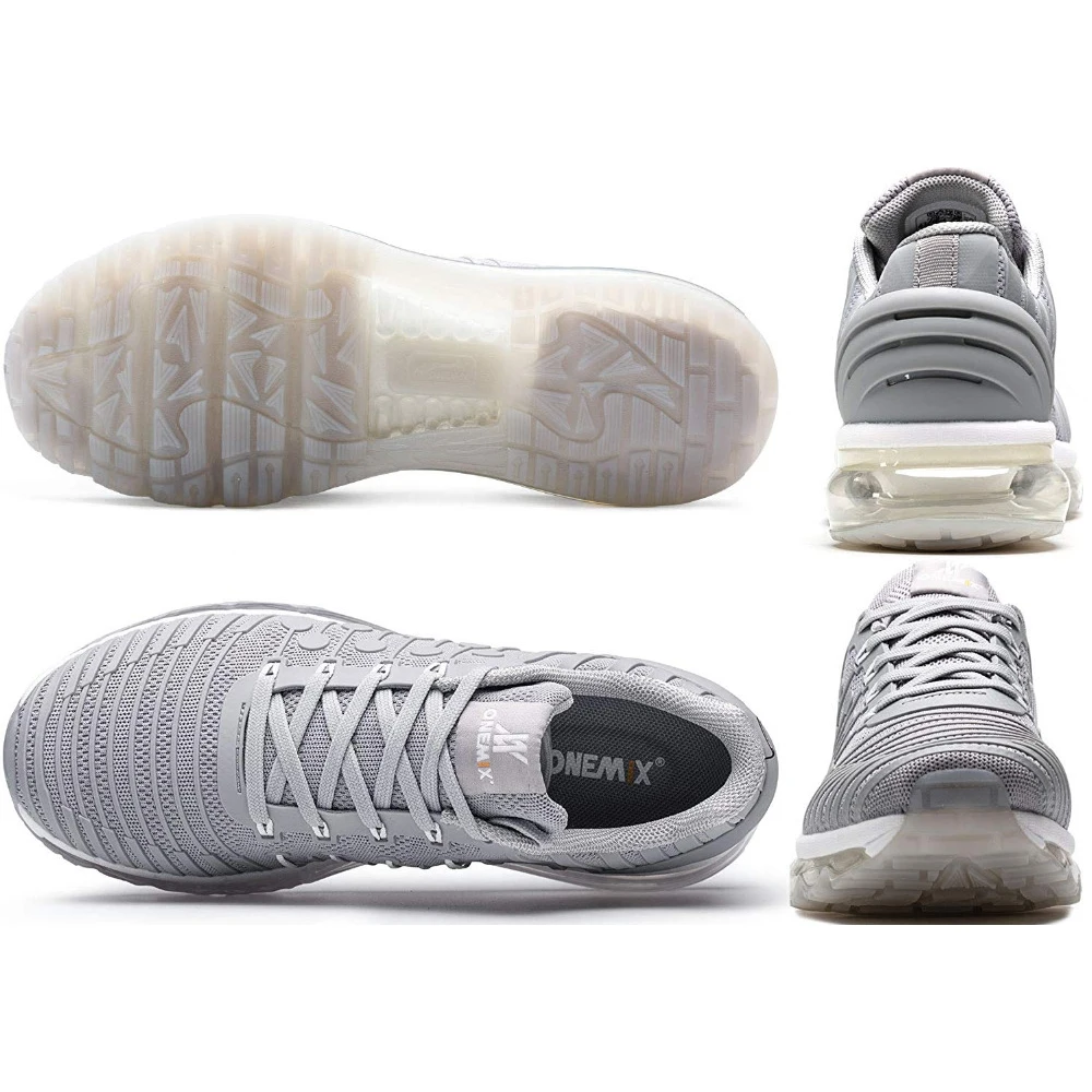 ONEMIX Air Cushion спортивная обувь для мужчин спортивная дышащая обувь сетчатые кроссовки для прогулок тренировка бега трусцой европейский размер 40-46