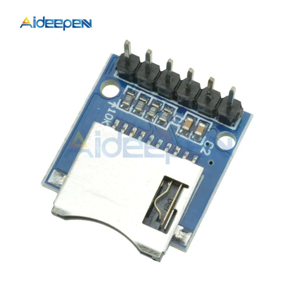 

10pcs/Lot For Arduino SD Card Module Shield Micro SD Storage Board Mini Memory Module With Pins