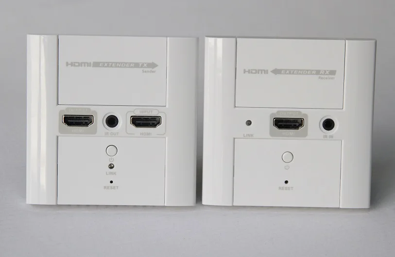 LENKENG LKV372W HDMI настенная пластина удлинитель до 50 м видео/аудио Cat6 1080 P ИК пульт