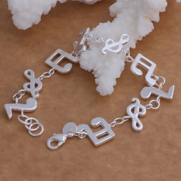 Ah001 Обручение Серебро 925 jewelry браслет для женщин стерлингового серебра-Jewelry ювелирные изделия музыка Браслеты