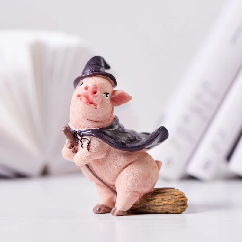 Аксессуары для гостиной 10 видов стилей милые фигурки поросенка из смолы