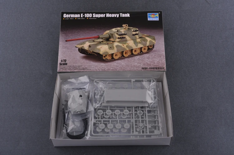 Труба 07121 1: 72 НЕМЕЦКИЙ E 100 сверхмощный бак в сборе модель|assembly model|model assemblytrumpeter model |
