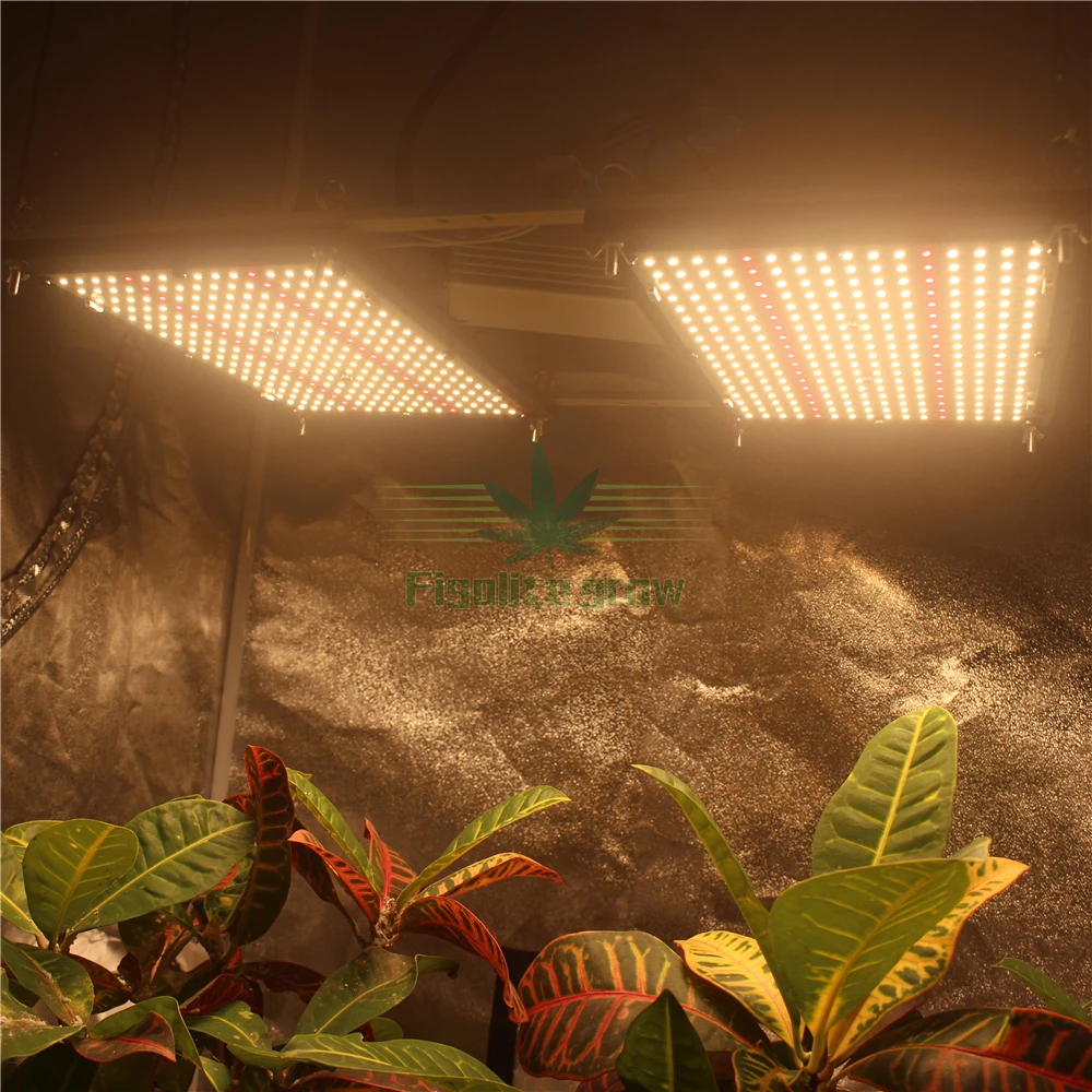 Figolite grow MeanWell HLG 480 Вт Диммируемый полный спектр samsung lm301b 3000 К/3500 К микс красный 660nm светодиодный светильник для выращивания квантовой платы