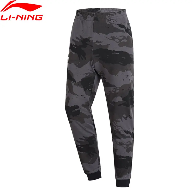 Мужские спортивные штаны Li Ning камуфляжные для баскетбола BAD FIVE 88% хлопка 12%