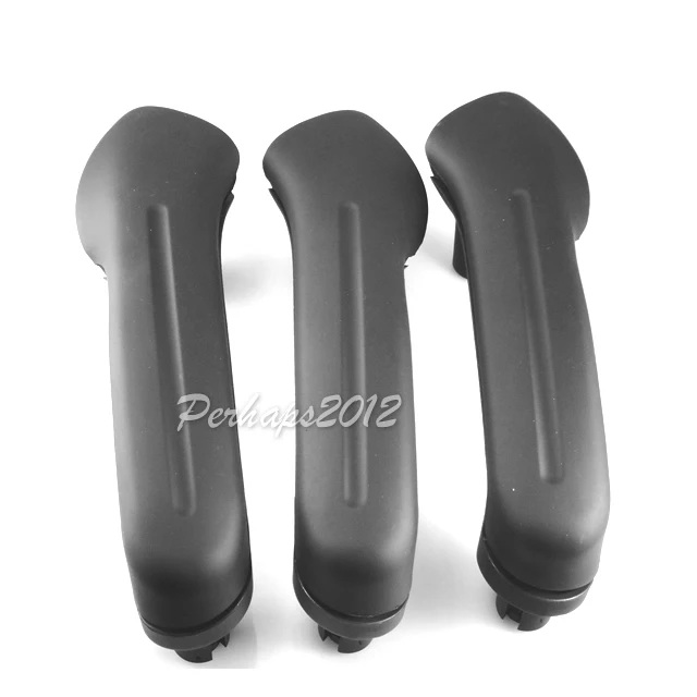 

3 pc ForMk4 Interior left Right Door Grab Handles Cover Black Set 1J0 867 171 A,1J4 867 179 A,1J0 867 172A,1J4 867 180A