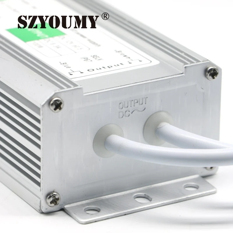 SZYOUMY 2 шт. IP67 блок питания 12 В 100 Вт 8.33A водонепроницаемый светодиодный Быстрая