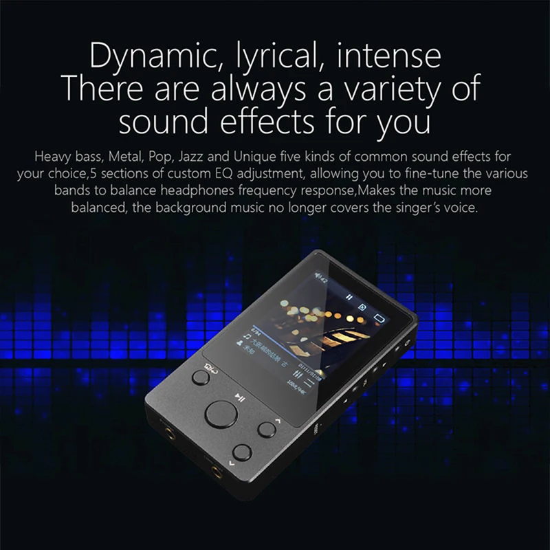 XDUOO NANO D3 высококачественный музыкальный плеер без потерь MP3 DSD256 24 бит/192 K HD пять