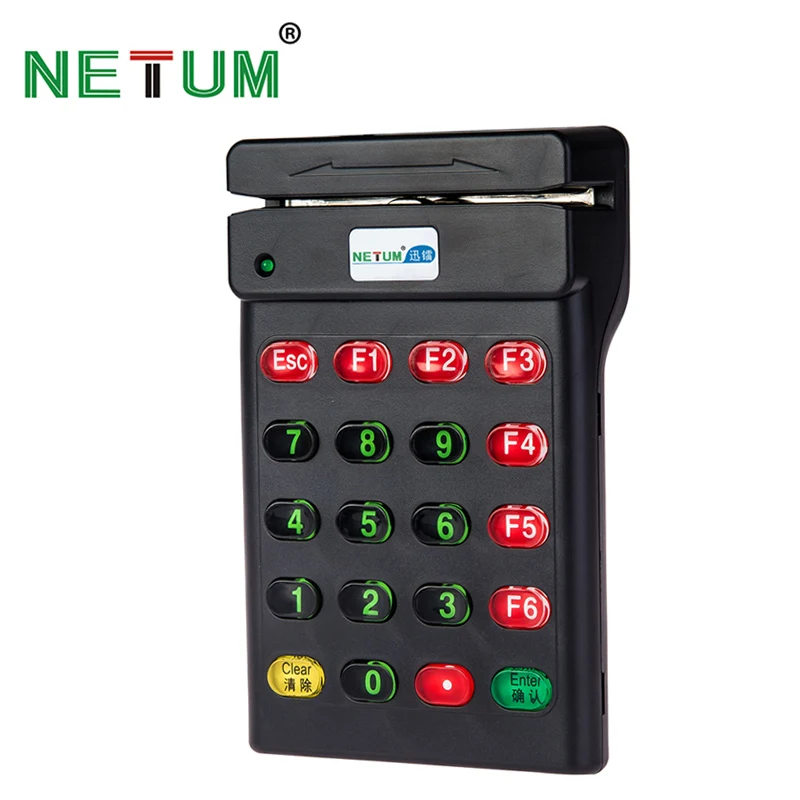 NETUM USB считыватель магнитных карт с usb-клавиатура карты считыватель положения считывания кодов USB MSR карты читателя plug and play NT-700