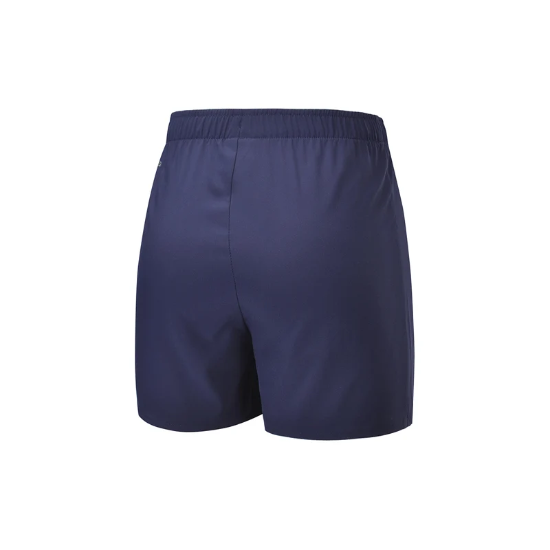 Женские дышащие шорты для бега Li Ning прямые спортивные с подкладкой li ning из 88%