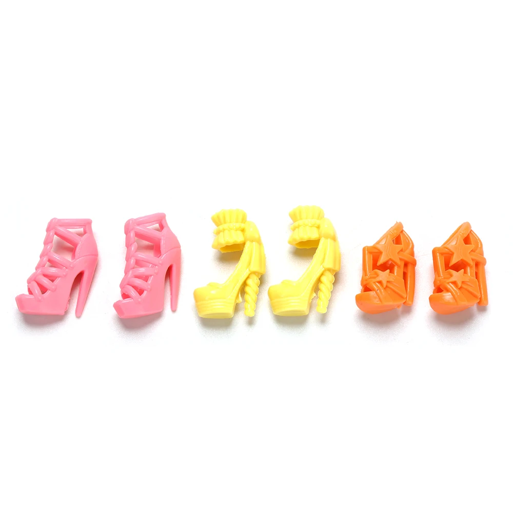10Pcs Child Gifts Blister Toy For Doll Accessories Creative gift Shoes Bag Necklace Crown Accessory Dolls Toys | Игрушки и хобби
