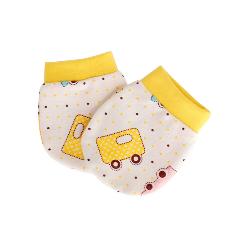 Spring Summer And Autumn Thin Newborn Anti-Grab Gloves Cotton Baby Anti-Scratch Comfortable Breathable | Детская одежда и обувь