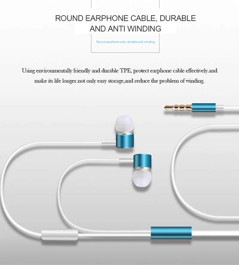 Caldecott KDK206 Hifi 3.5mm In-ear Metal Noise Cancelling Microphone Earphone for smartphone Mobile Phone fone de ouvido | Электроника