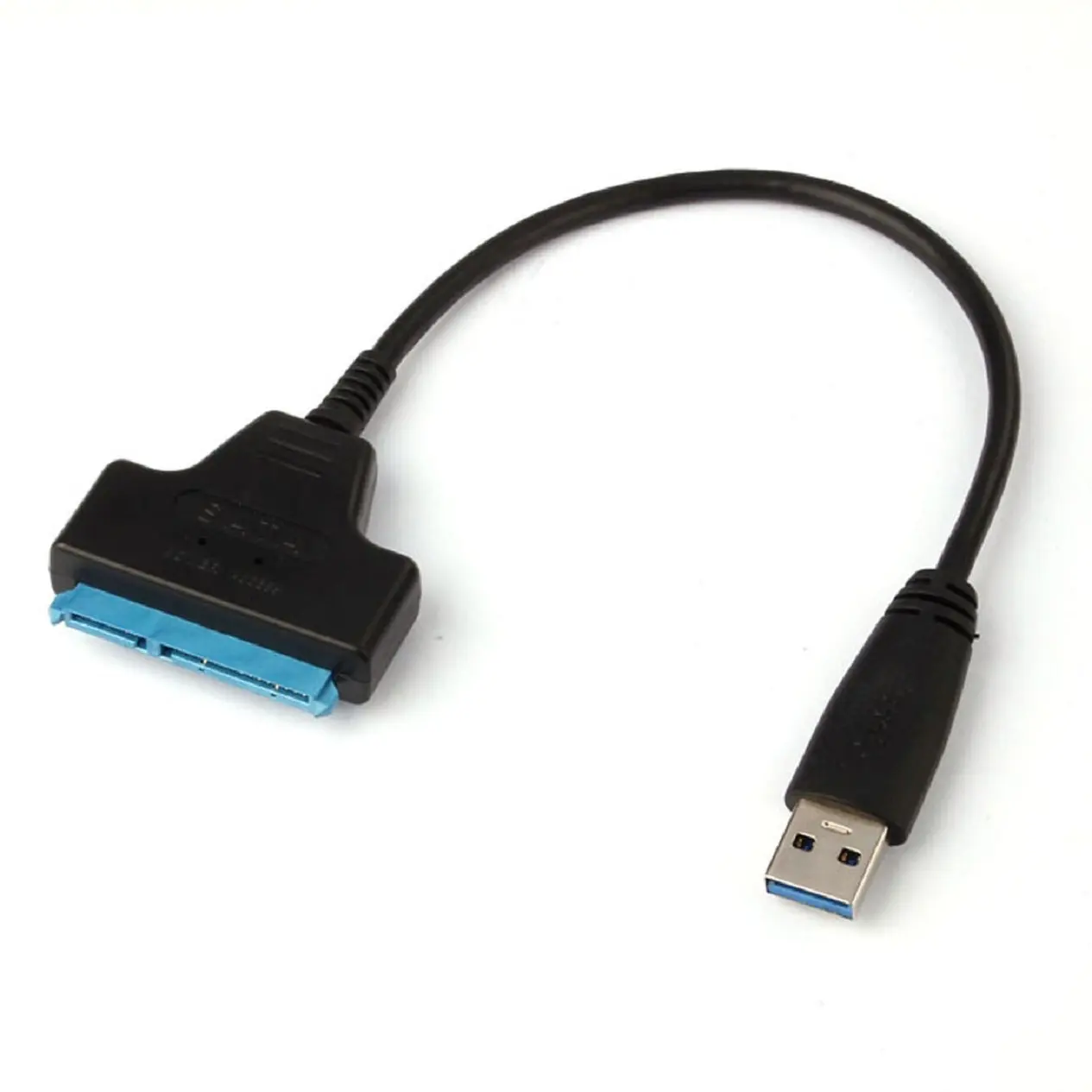 

Кабель-преобразователь USB 3,0 порт Sata III SSD / HDD 2,5 дюйма, черный/антрацитовый