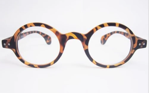 

Vintage 42.70mm Round Eyeglass Frames Retro Glasses Tortoise Clear Lens Eyeglasses